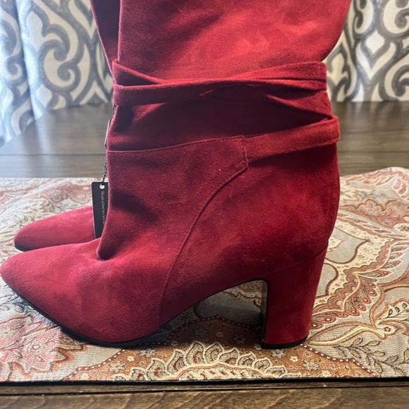 NAPOLEONI Beautiful New red boots - Picture 3 of 8